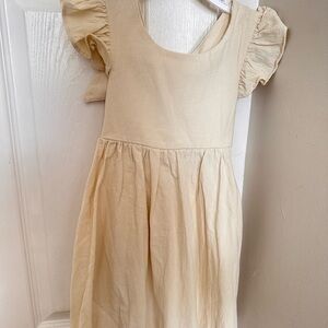 Charming Cream Kids Dress